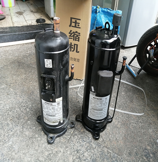 乐平中央空调压缩机的更换维修
